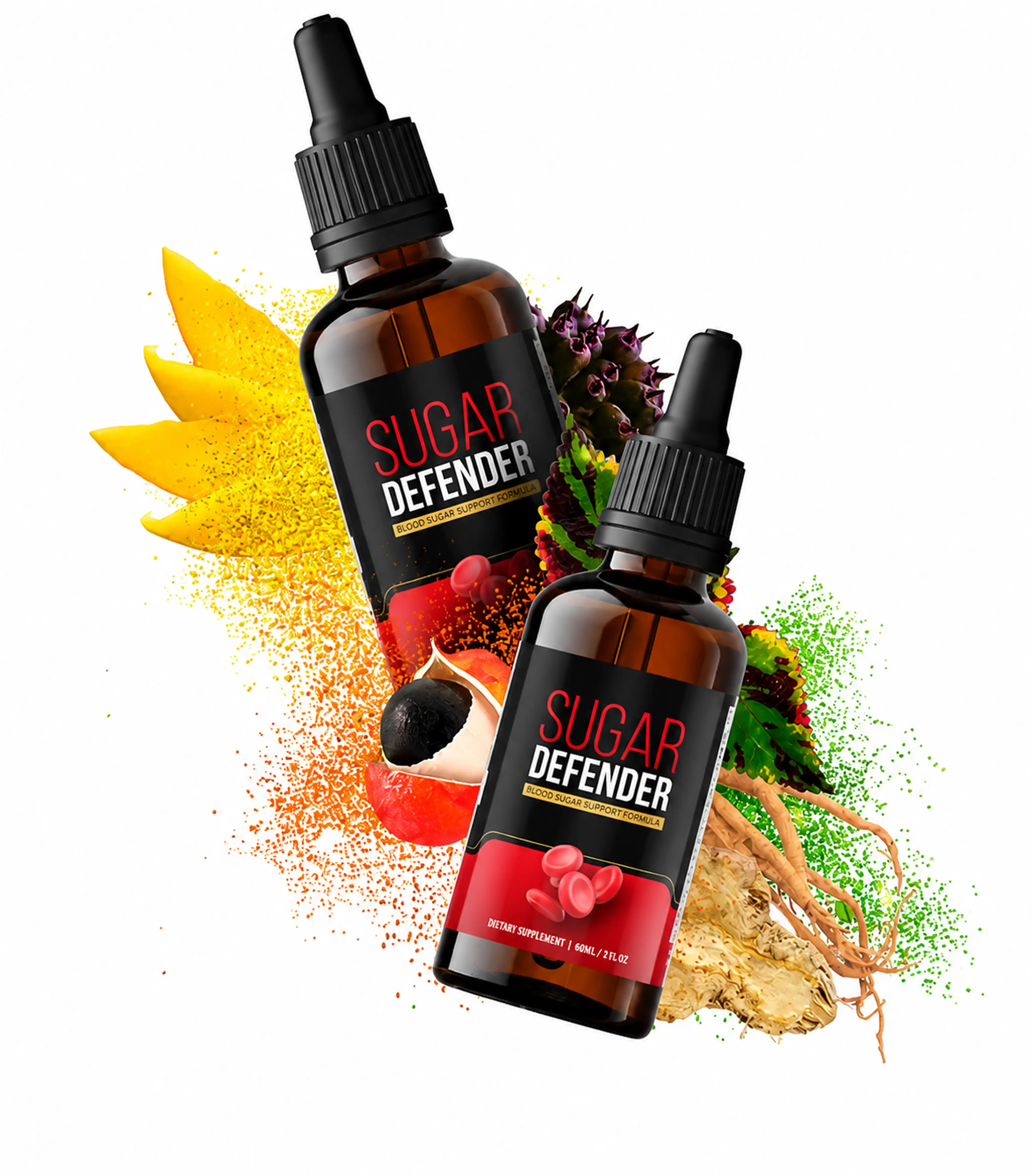 Sugar Defender blood sugar support formula official bottle product image